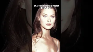 Shalom Harlow Face Evolution✨ #shalomharlow #supermodel #runway #90s #model #faceevolution