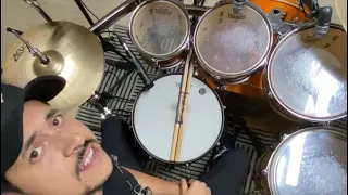 Frase de bateria da Música Barulho do Foguete, Zé Neto e Cristiano