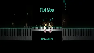 Alan Walker x Emma Steinbakken - Not You Piano Cover #NotYou #AlanWalker #PianellaPianoShorts