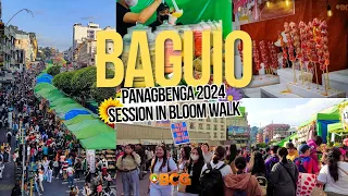 Session Road in Bloom Walk | Baguio City Panagbenga 2024