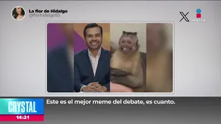 Los mejores memes del Primer Debate Presidencial 2024 | Noticias con Crystal Mendivil