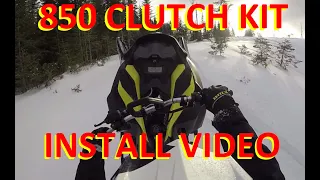 Ski-doo 850 Clutch Kit Gen4 Install Part 1 iBackshift