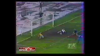 1987 Динамо (Минск) - Торпедо (Москва) 3-2 Кубок СССР по футболу, 1/4 финала, гол Гоцманова