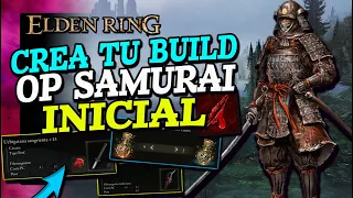 Elden Ring Cómo crear una BUILD SAMURAI SANGRADO OP AL INICIO - Build Arcano y Destreza Inicial