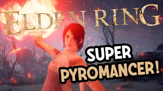 ZERANDO ELDEN RING SÓ COM PIROMANCIAS! - 'Desafio' SoulsBorne