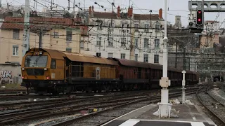 Train Meuleur - G1200 - AGC Remi - Fret… De belles circulations à Lyon