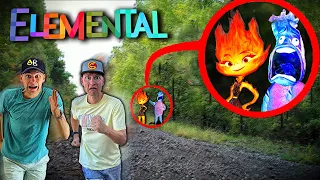 ¡ENCONTRAMOS A EMBER LUMENS Y WADE RIPPLE DE ELEMENTAL EN LA VIDA REAL! PELEAMOS