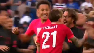 Kostas Tsimikas last penalty goal against Chelsea | Liverpool - Chelsea