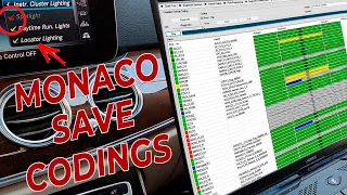 Important! Incorrectly Coded ECU? How to correctly save & return encodings Mercedes on Monaco 8.16