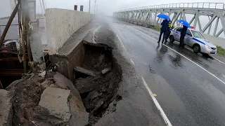 ⚡ Провал на Ягринском мосту 📹 TV29.RU (Северодвинск)