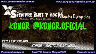 Bandas Emergentes KONOR  Xsiempre blues y rock programa 18