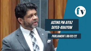 Motion 2 Aiyaz Sayed-Khaiyum 8th Feb 2022