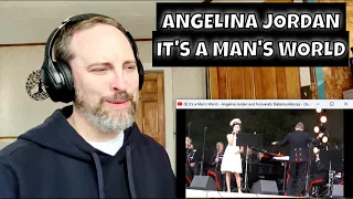 ANGELINA JORDAN - IT'S A MAN'S WORLD - Reaction