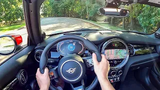 2022 Mini JCW Convertible - POV Test Drive (Binaural Audio)