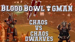 Blood Bowl 2 - Chaos (the Sage) vs BleedingHippy's awful chaos dwarves - Gman G2