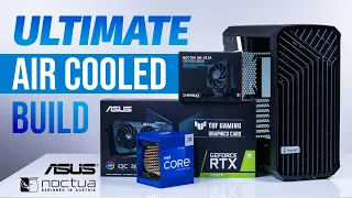 We built the ULTIMATE air cooled 12900K PC! But did it work? Benchmarks and Thermals inside!