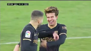 2 mins of Riqui Puig vs Elche | Scores off the bench keeps proving kouman wrong