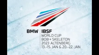 IBSF Women's skeleton Heat 1 Altenberg 1 2022-2023 World-cup 5