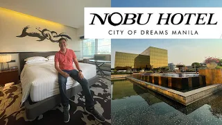 NOBU HOTEL at CITY OF DREAMS MANILA: Room Tour, Swimming Pool, Breakfast Buffet (Staycation Review)