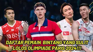 Ada Dari Indonesia‼️ Inilah Daftar Pemain Bintang Yang Tak Lolos Olimpiade Paris 2024