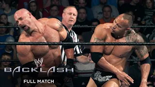 FULL MATCH - The Rock vs. Goldberg: Backlash 2003