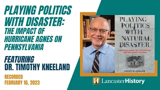 "Playing Politics with Disaster" | Lecture feat. Dr. Timothy Kneeland