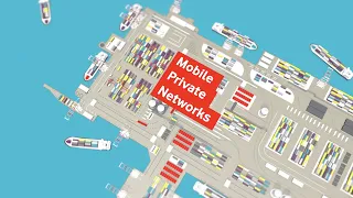 Vodafone Mobile Private Networks for ports, factories and processing