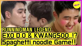 [RUNNINGMAN THE LEGEND] KWANGSOO & EXO D.O is KISSING...!?😨😨 (ENG SUB)