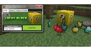 Minecraft-  Lucky Block Mod  - Modded Mini-Game -- WIPEOUT HUNGER GAMES