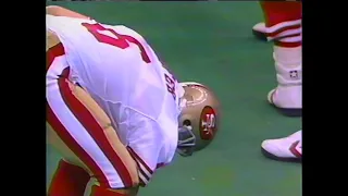 San Francisco 49ers vs New Orleans Saints (9-10-1990) "Mike Cofer Beats The Saints In The Superdome"