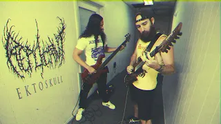 REPLICANT (US) - Ektoskull OFFICIAL PLAYTHROUGH VIDEO (Dissonant/Technical Death Metal)