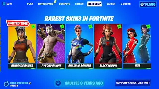 27 Rare Fortnite Skins You Will Never Own