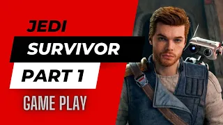 STAR WARS JEDI SURVIVOR PS5 Walkthrough Gameplay - Part 1 - INTRO (FULL GAME - NO COMMENTARY)