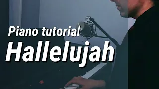 Hallelujah - Piano Tutorial