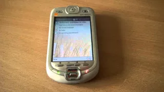 setting up a orange spv m2000 pda