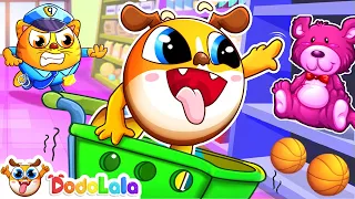 Play Safely In The Mall 🛒 Learn Safety Tips Indoor Song | More Color Songs | DodoLala - DooDoo