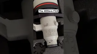 Opening up the 400mm F2.8 🔥 #shorts
