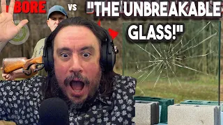 Vet Reacts *THE UNBREAKABLE GLASS!* 4 BORE Rifle vs Bulletproof Glass (The Biggest Rifle Ever !!!)