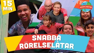 Snabba rörelselåtar med Kompisbandet, Minikompisarna och Yankho