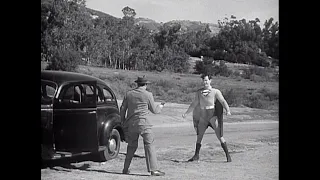 1948 Superman Serial Chapter 05 A Job for Superman! clip