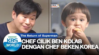 Chef Cilik Bentley Kolab Sama Chef Beken|The Return of Superman|SUB INDO|201011 Siaran KBS WORLD TV|
