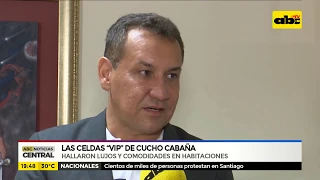 Las celdas "Vip" de cucho Cabaña