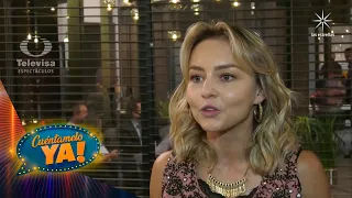 ¡Angelique Boyer acepta que su nuevo papel en 'Imperio de mentiras' es un reto! | Cuéntamelo YA!