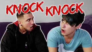 Reading the SCARIEST Text Stories | "KNOCK KNOCK" | Colby Brock