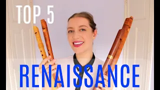 My 5 Favourite Renaissance pieces! | Team Recorder