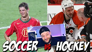 SOCCER FAN Reacts to HOCKEY vs SOCCER   ||  My FINAL Opinion...