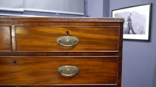 Large Victorian Antique Mahogany Chest of Drawers