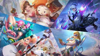 《傳說對決》AOV New Skin 未來新造型【洛克、盧蜜亞、克萊斯……】