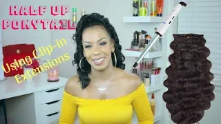 My Half Up Ponytail | Hair Tutorial