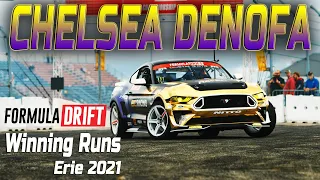 CHELSEA DENOFA Winning Runs | Formula DRIFT 2021 (ERIE), Round 4